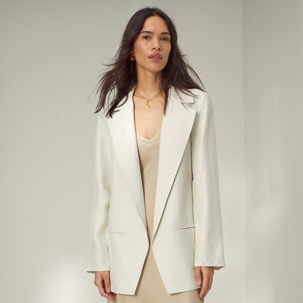 Wilfred Alto Linen Blazer XXS Beige